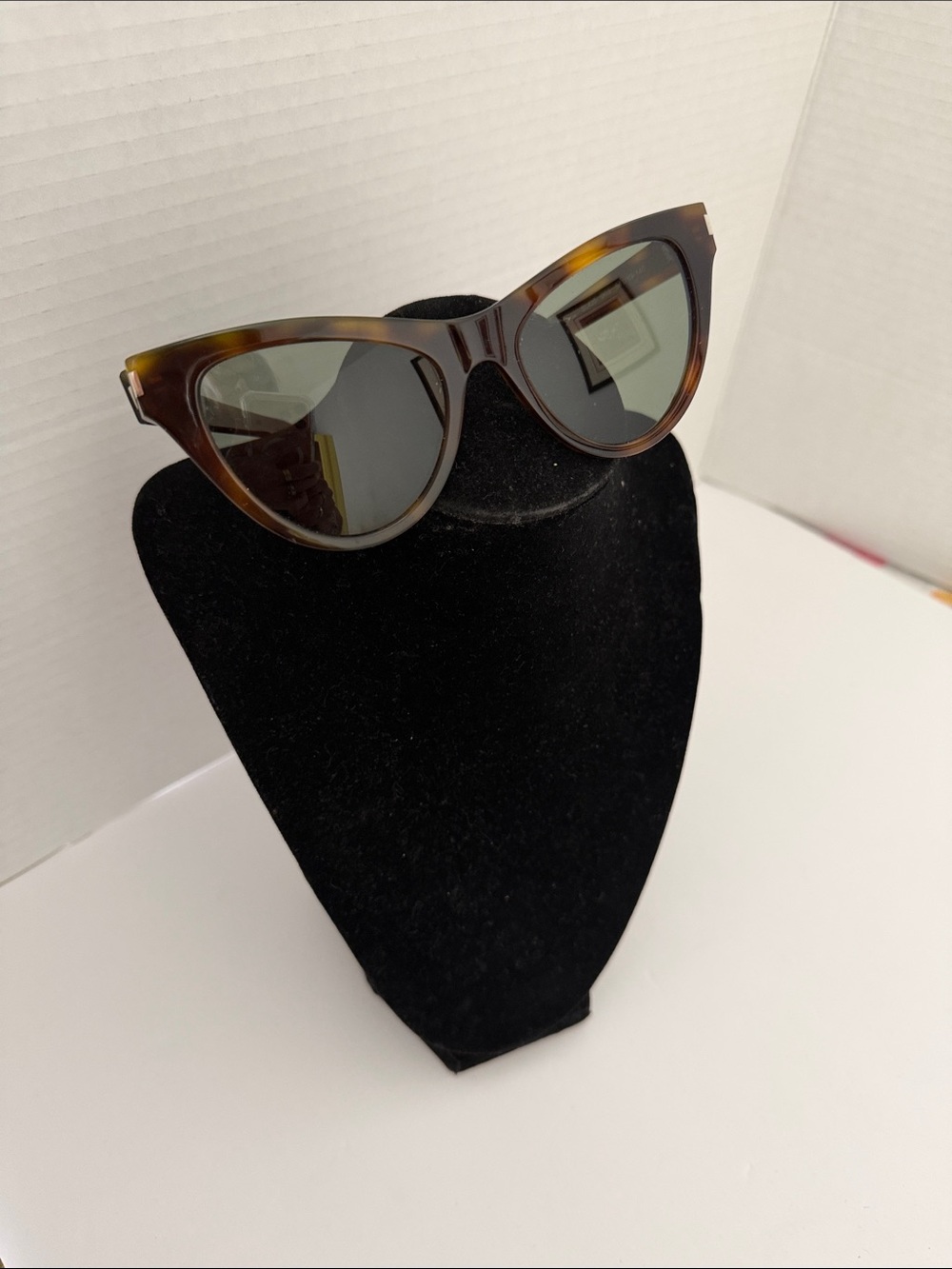 Saint Laurent Tortoiseshell Cat-Eye Sunglasses - Brown